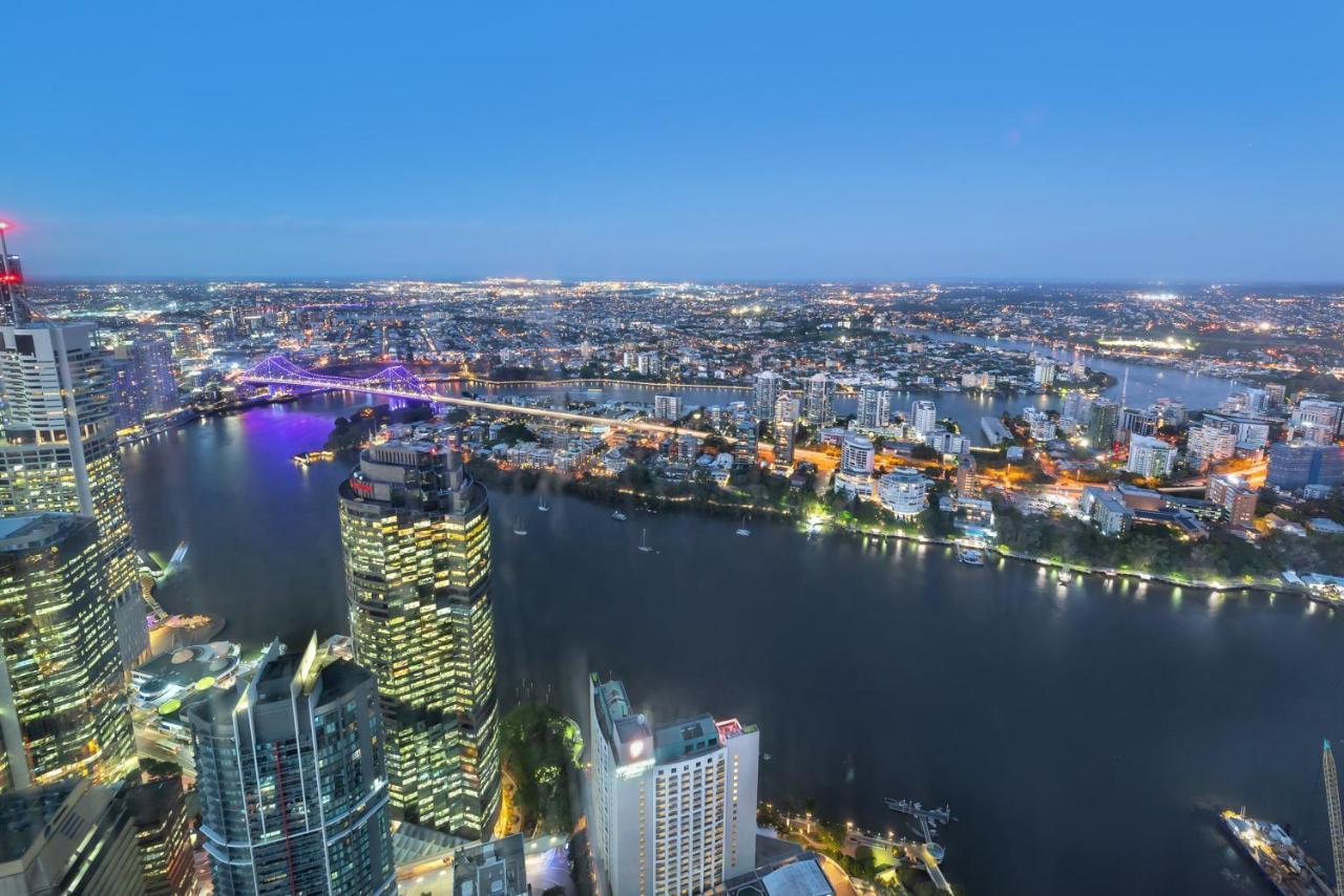 Hamptons Retreat On Level 77 Skytower Daire Brisbane Dış mekan fotoğraf